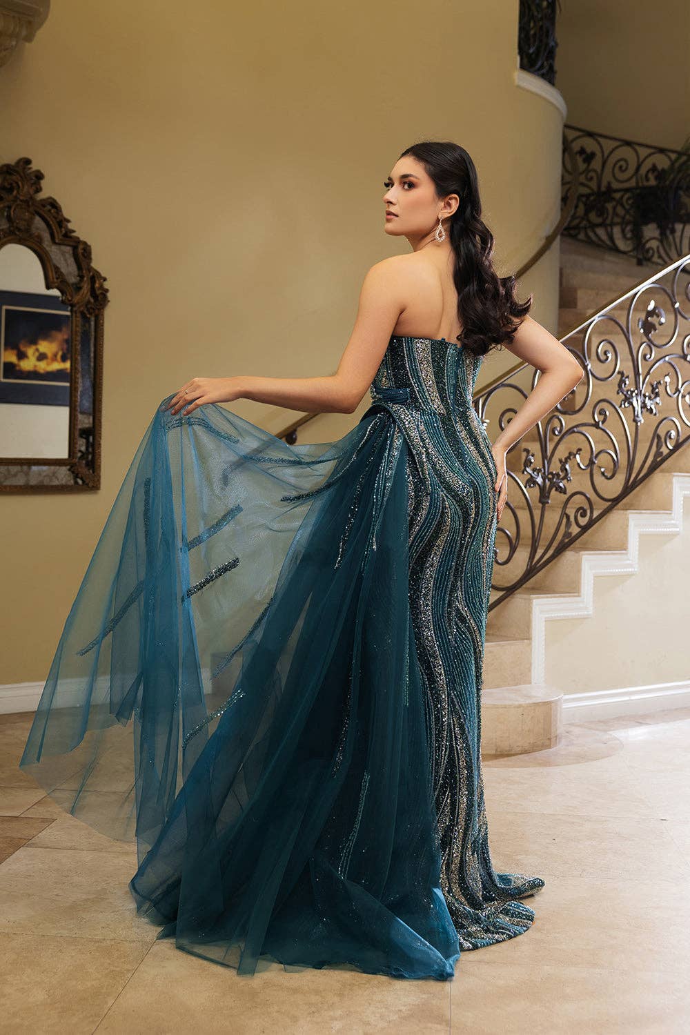 Sweetheart Strapless Sheath Gala Gown