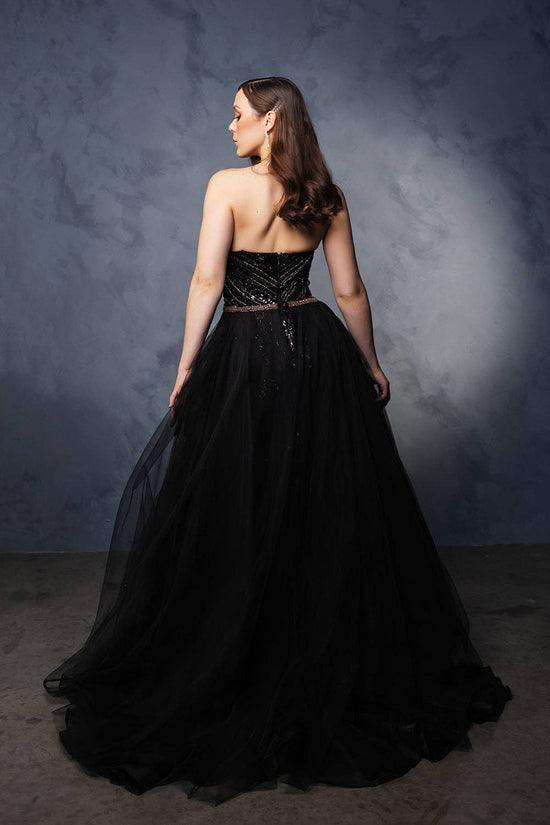 Sweetheart Mermaid Sequin Prom Gown