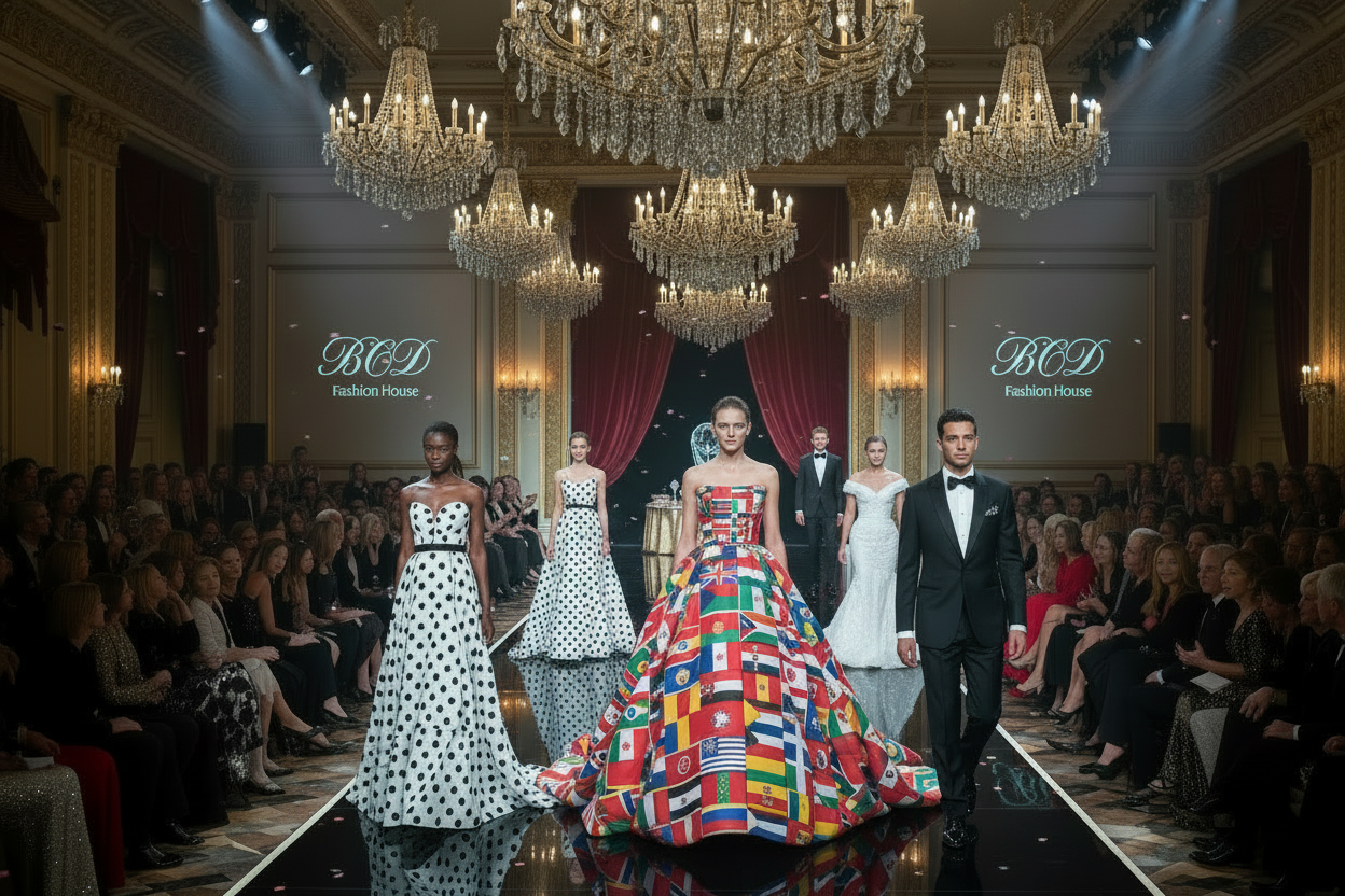 World Cup Fashion Show and Gala – FIFA Flag Dress